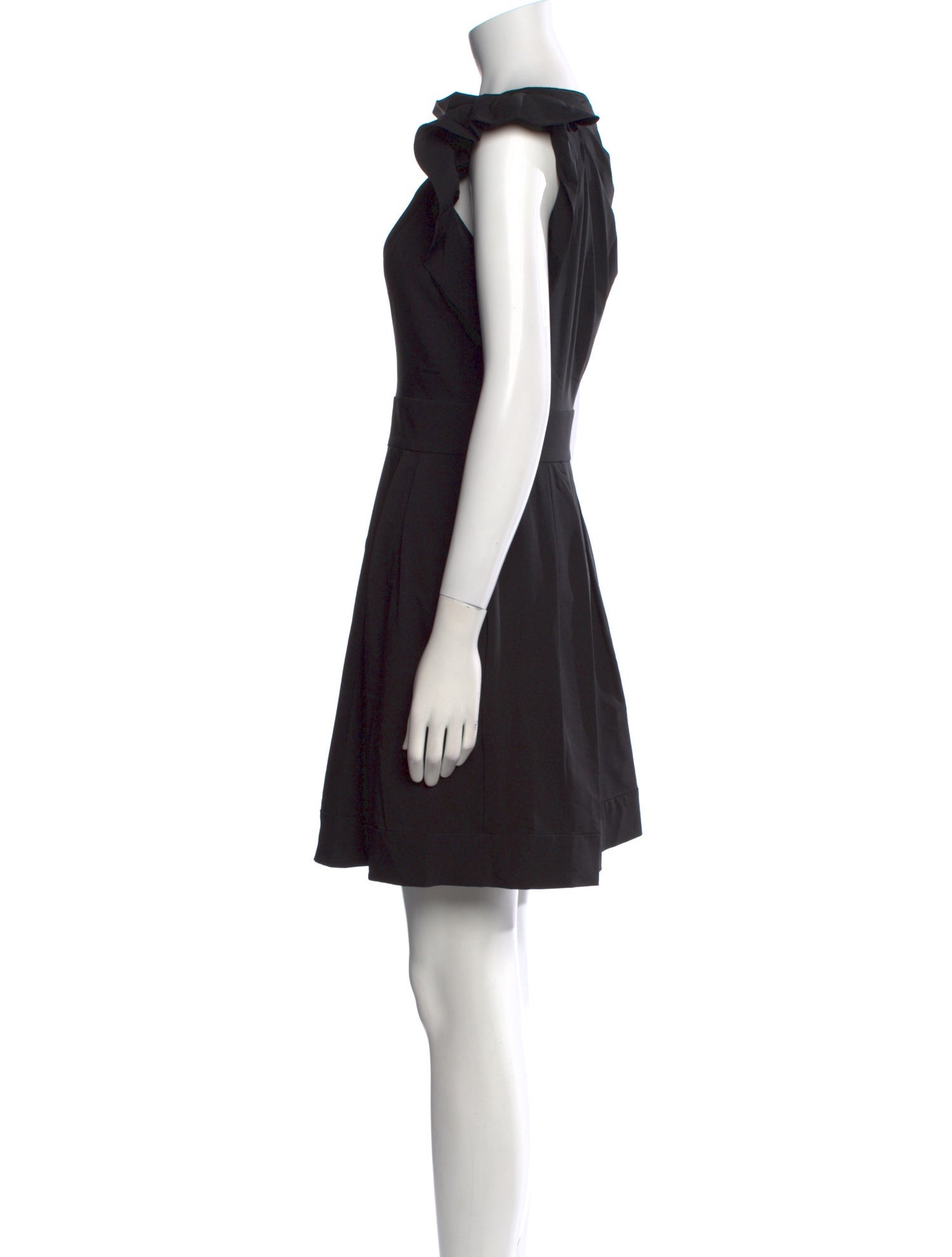 Diane von Furstenberg Bateau Neckline Mini Dress