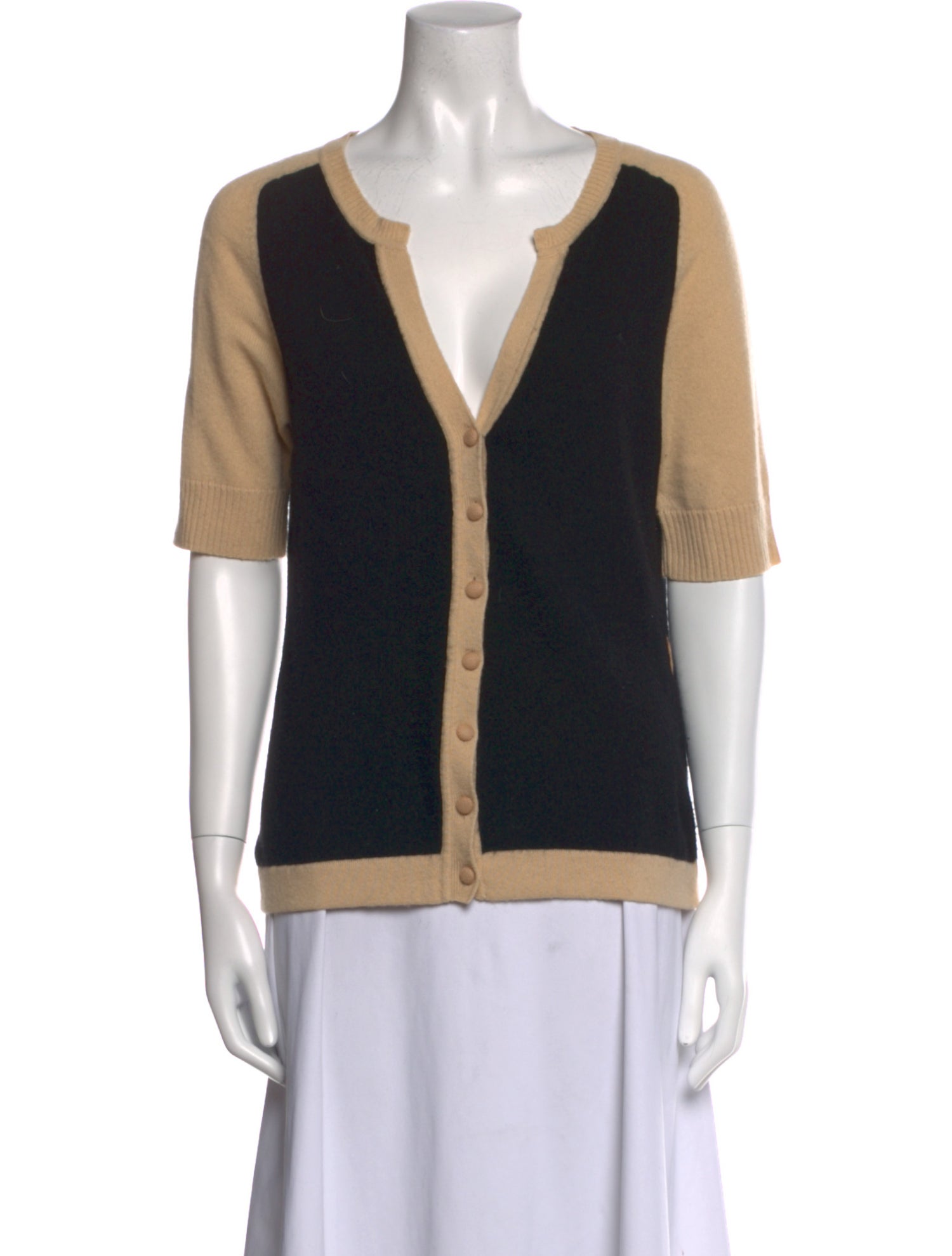 Diane von Furstenberg Cashmere V-Neck Sweater