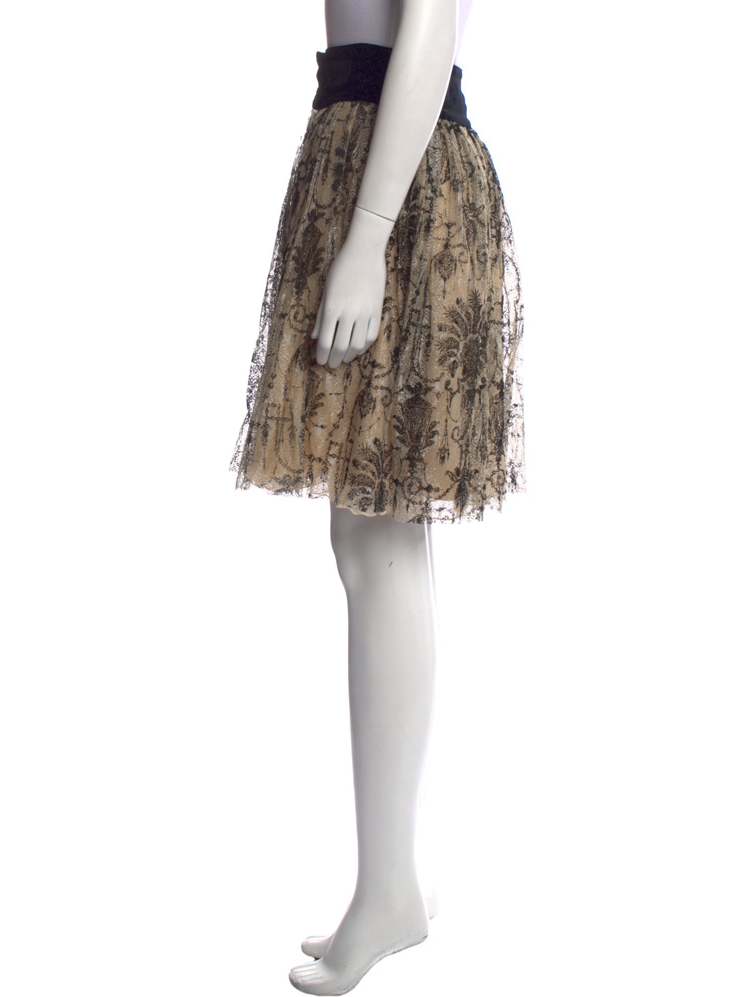 Diane von Furstenberg Printed Knee-Length Skirt