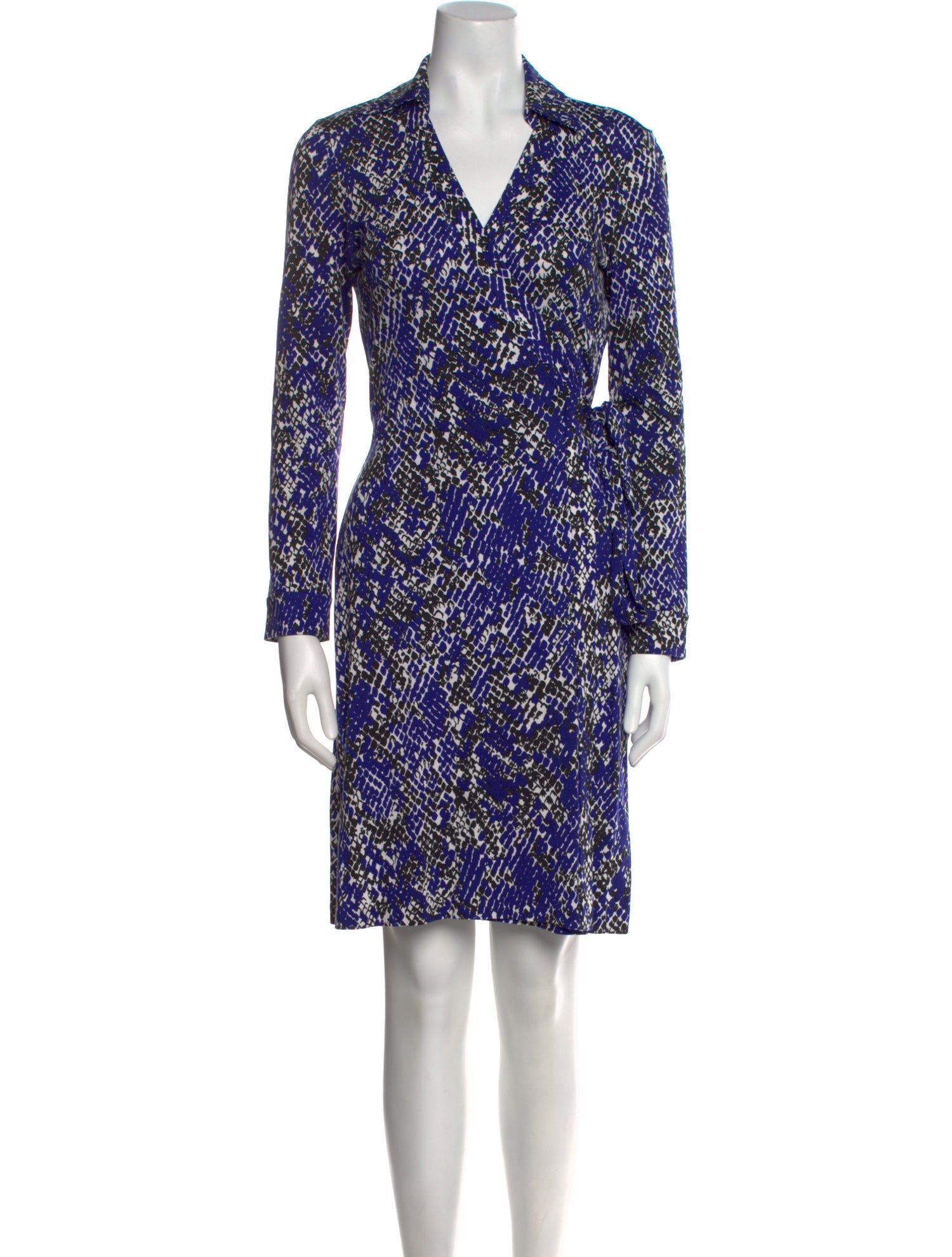 Diane von Furstenberg Printed Knee-Length Dress