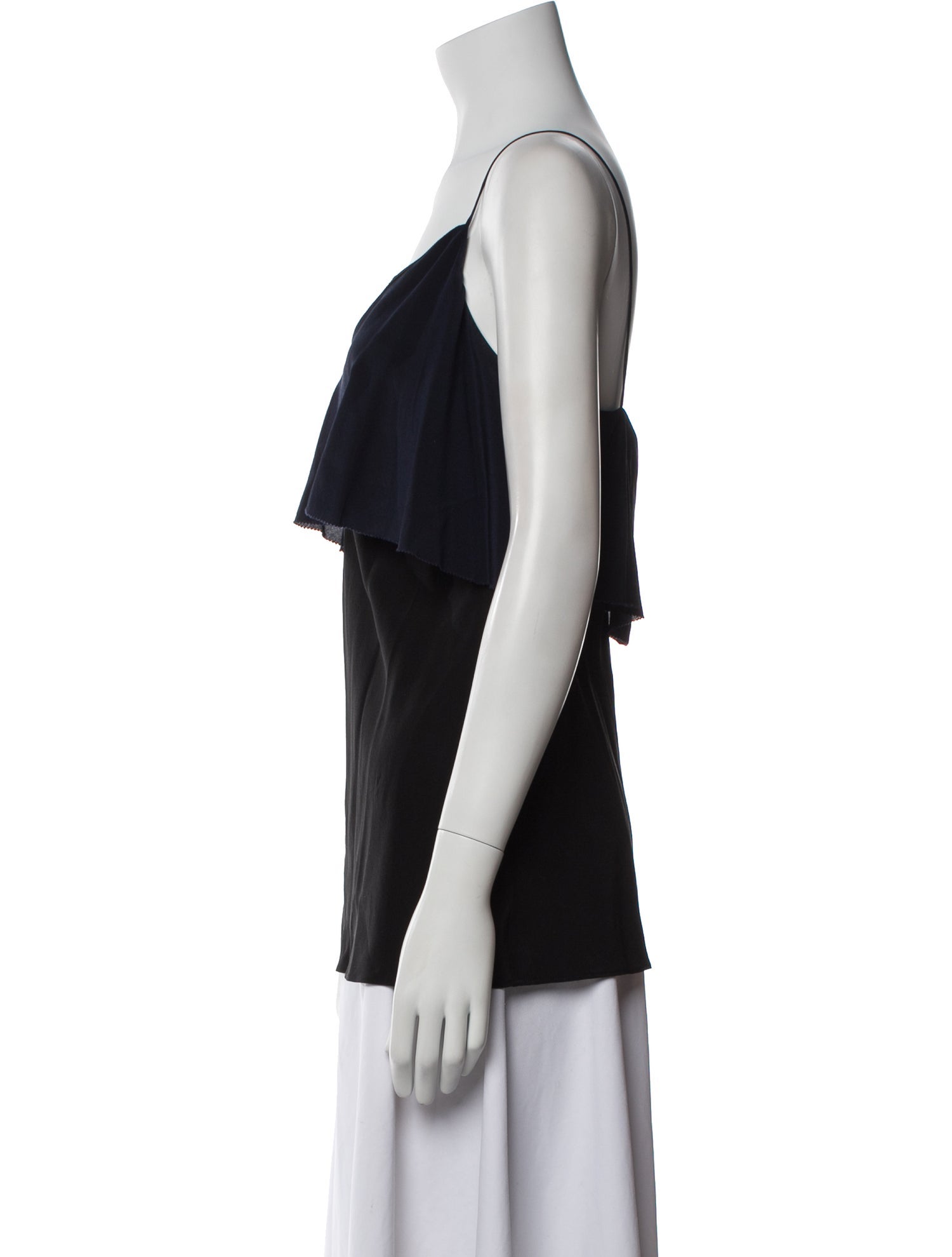 Diane von Furstenberg Silk V-Neck Top