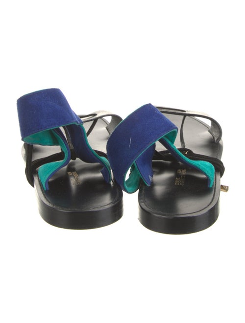 Diane von Furstenberg Leather Gladiator Sandals