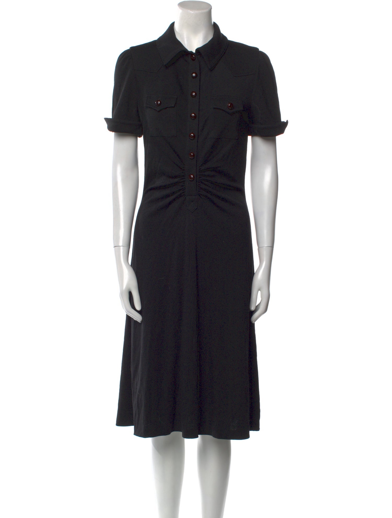 Diane von Furstenberg Wool Midi Length Dress