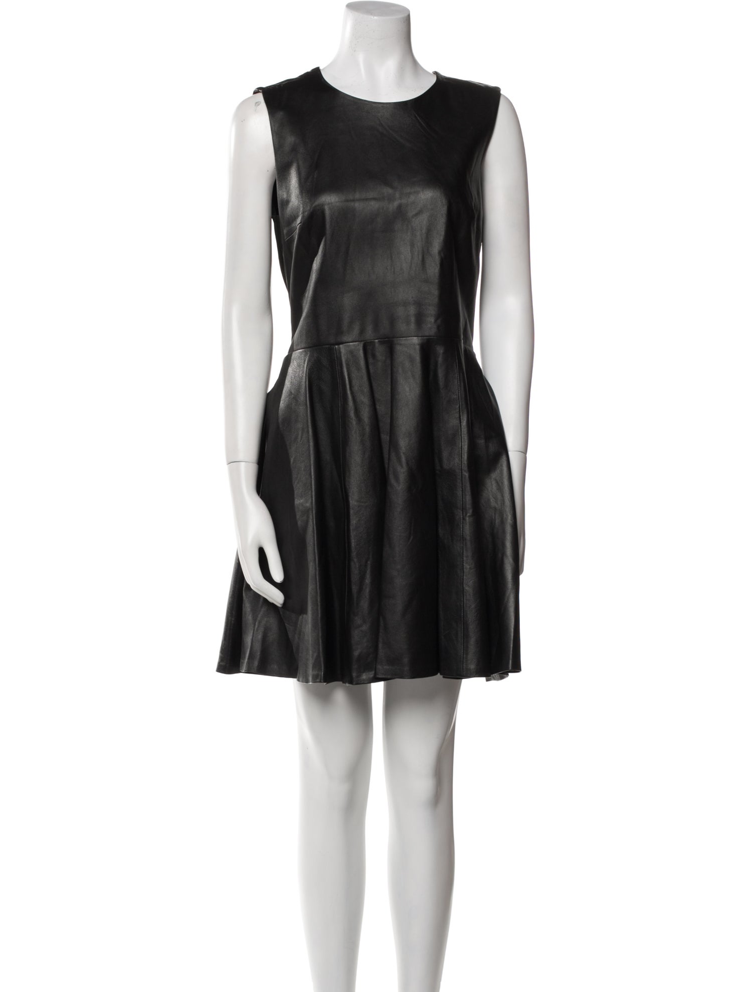 Diane von Furstenberg Scoop Neck Mini Dress
