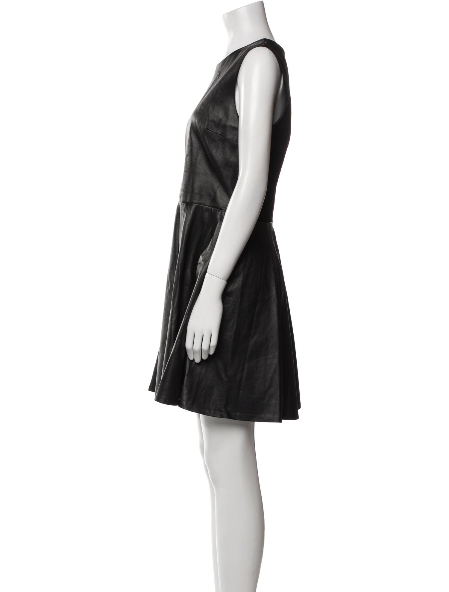 Diane von Furstenberg Scoop Neck Mini Dress