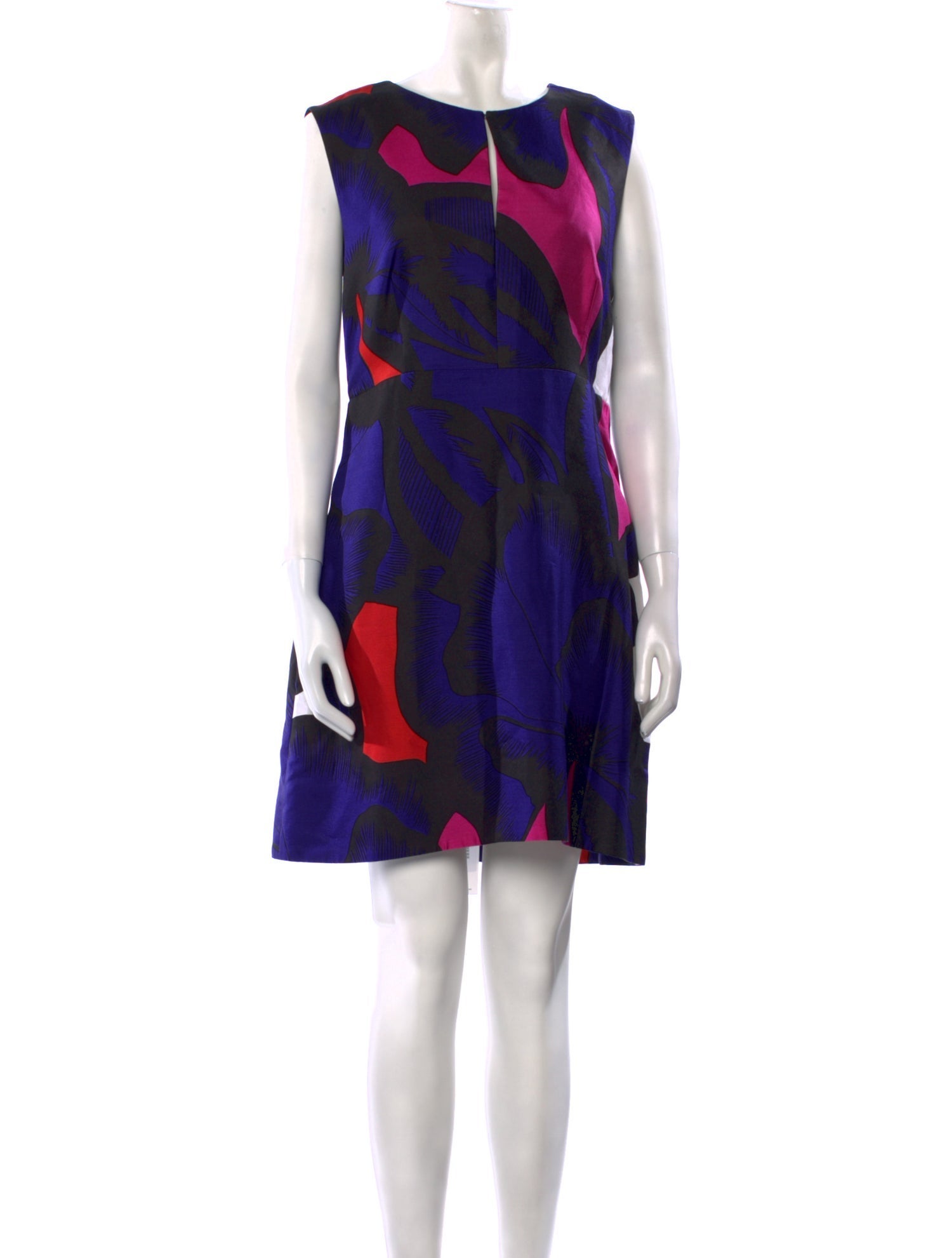 Diane von Furstenberg Printed Mini Dress