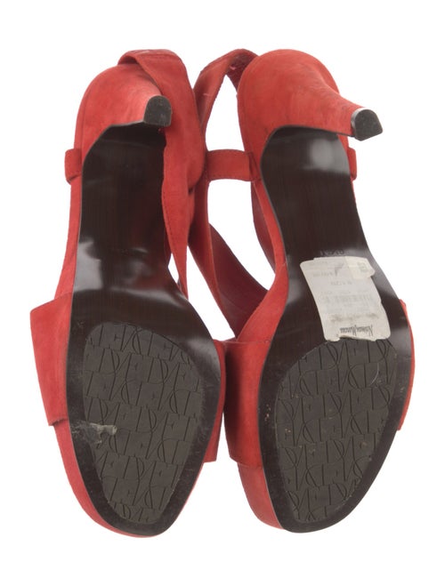 Diane von Furstenberg Suede Slingback Sandals