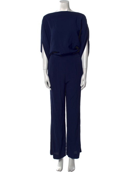 Diane von Furstenberg Bateau Neckline Jumpsuit