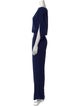 Diane von Furstenberg Bateau Neckline Jumpsuit