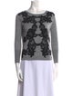 Diane von Furstenberg Wool Printed Sweater