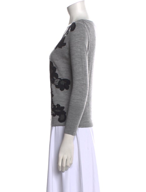 Diane von Furstenberg Wool Printed Sweater