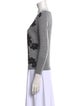 Diane von Furstenberg Wool Printed Sweater