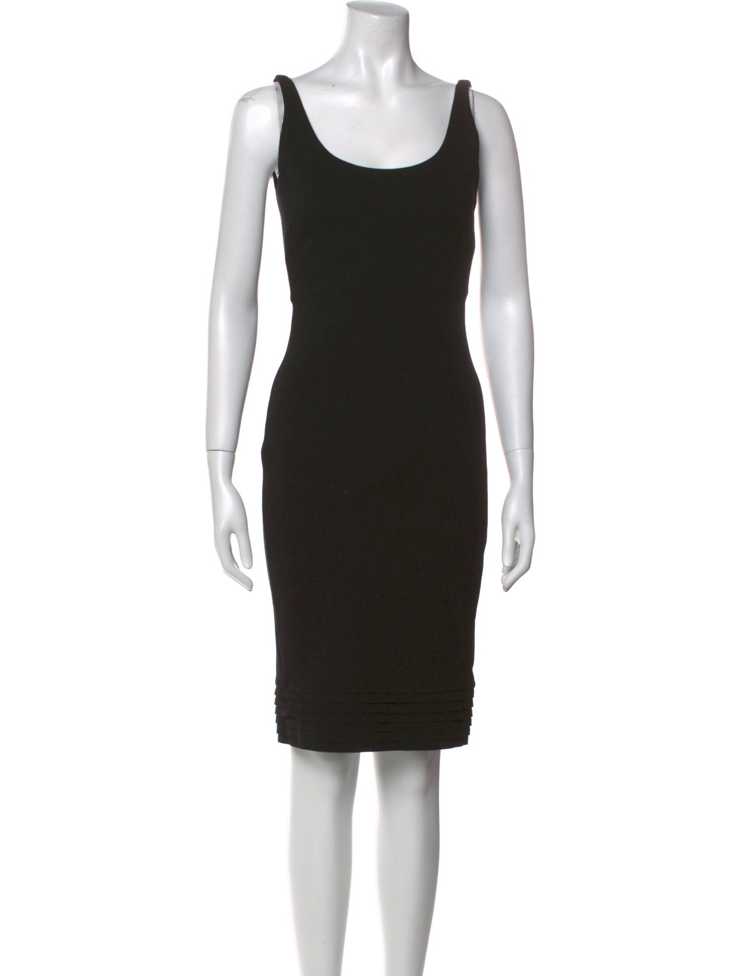 Diane von Furstenberg Scoop Neck Knee-Length Dress