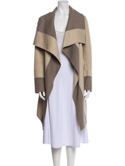 Diane von Furstenberg Wool Striped Coat