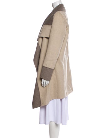 Diane von Furstenberg Wool Striped Coat