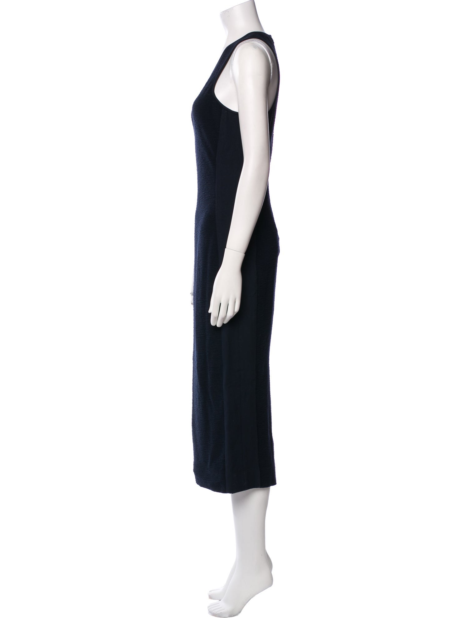 Diane von Furstenberg Scoop Neck Long Dress