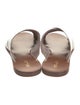 Diane von Furstenberg Leather Slides