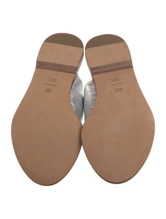 Diane von Furstenberg Leather Slides