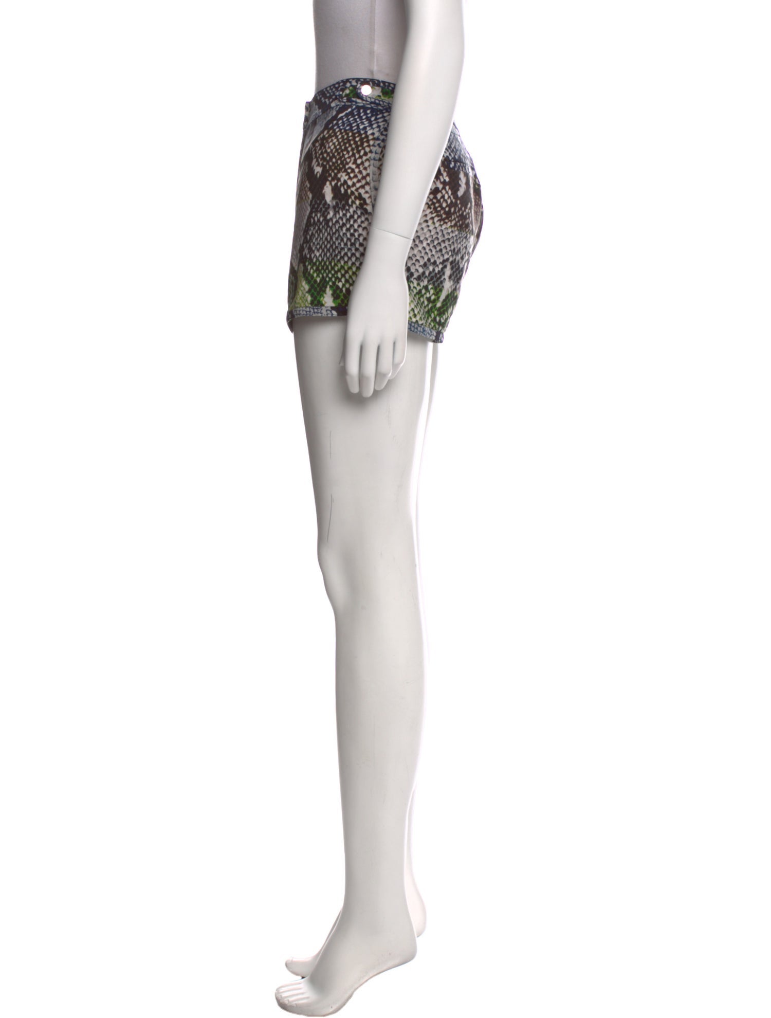 Diane von Furstenberg Silk Mini Shorts