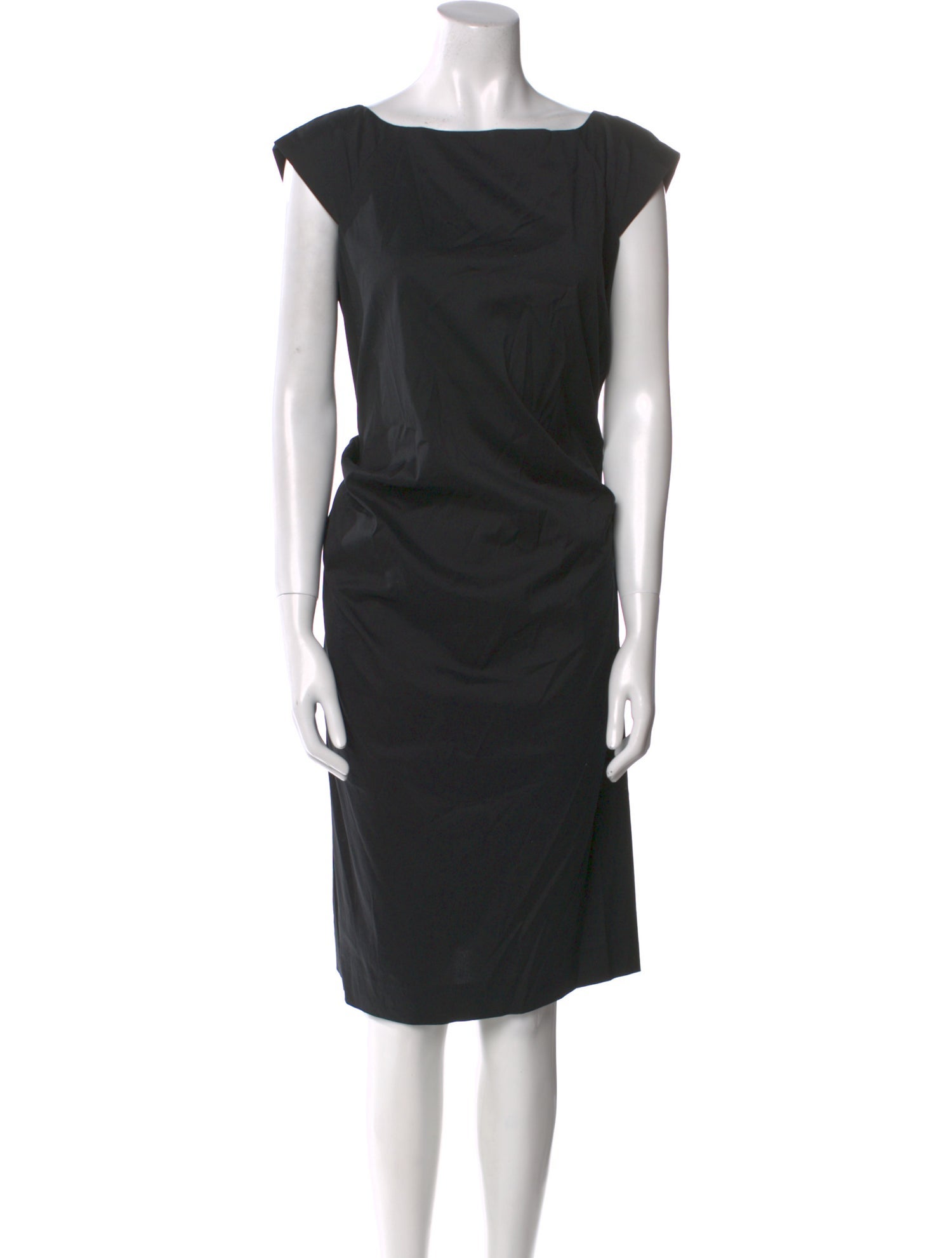 Diane von Furstenberg Bateau Neckline Knee-Length Dress