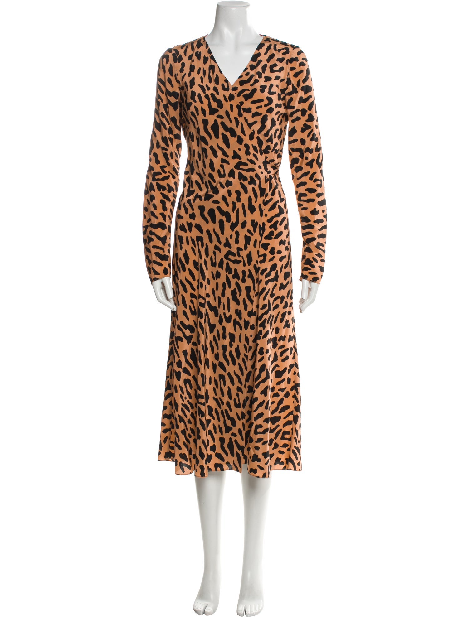 Diane von Furstenberg Silk Midi Length Dress