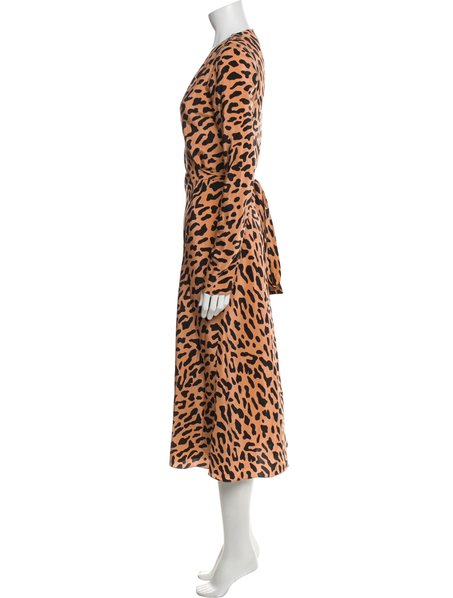 Diane von Furstenberg Silk Midi Length Dress