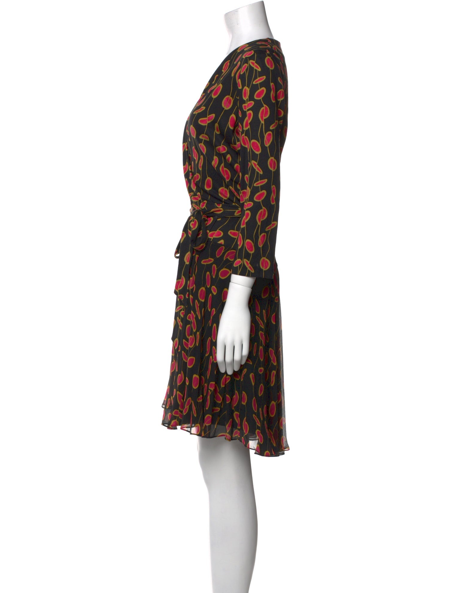 Diane von Furstenberg Silk Knee-Length Dress