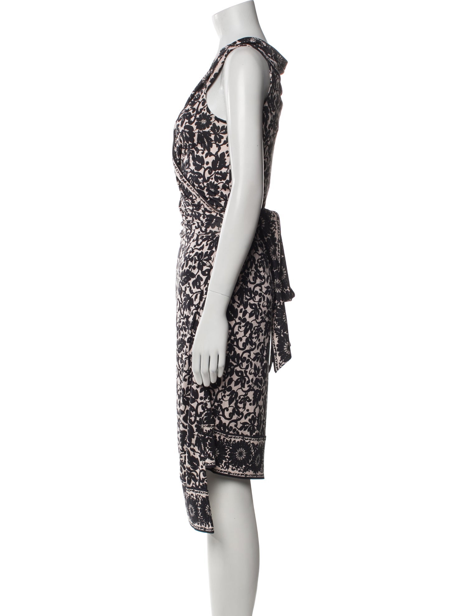 Diane von Furstenberg Silk Midi Length Dress w/ Tags