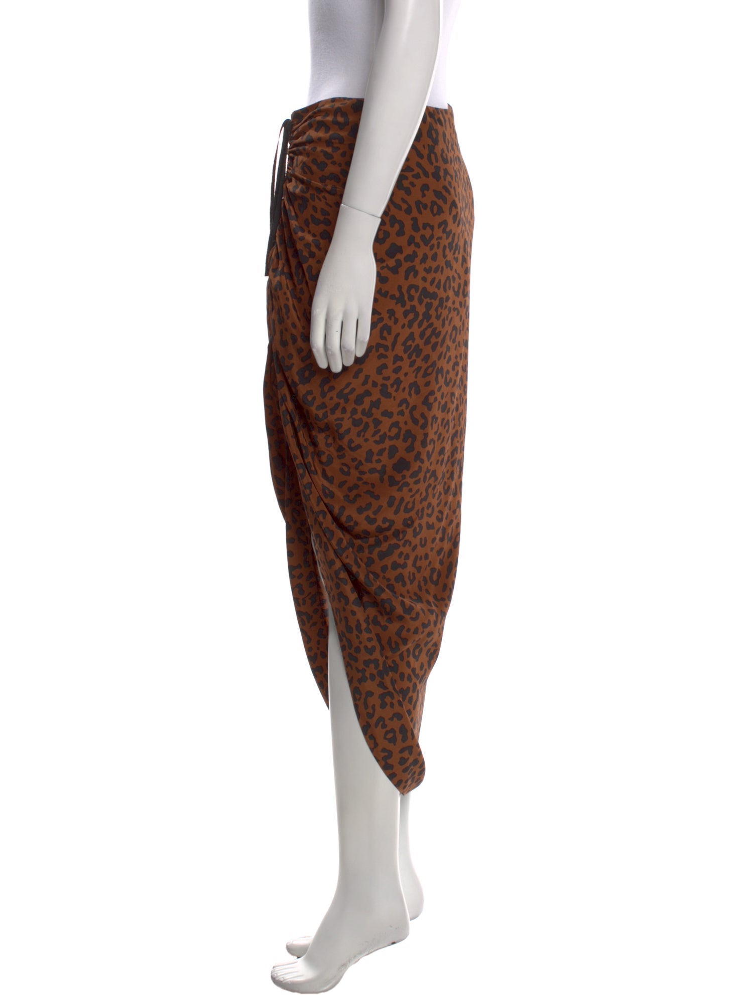 Diane von Furstenberg Silk Midi Length Skirt