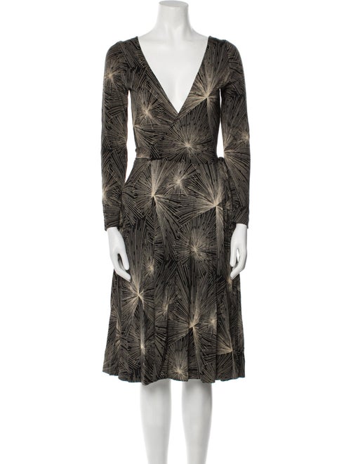 Diane von Furstenberg Printed Knee-Length Dress