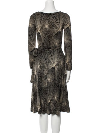Diane von Furstenberg Printed Knee-Length Dress