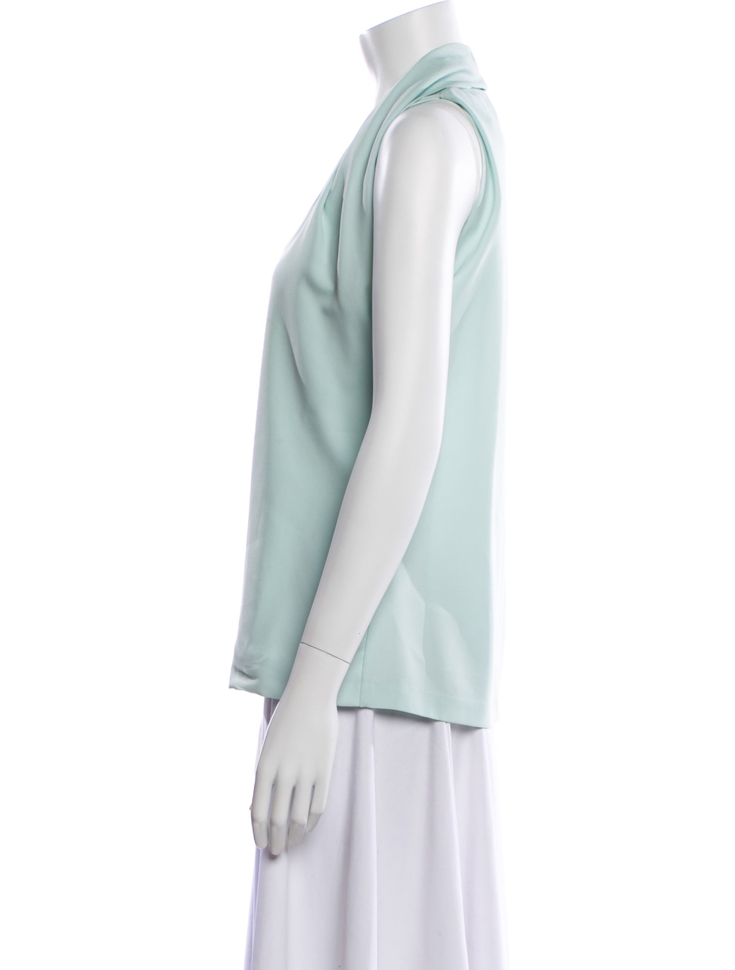 Diane von Furstenberg Silk V-Neck Top