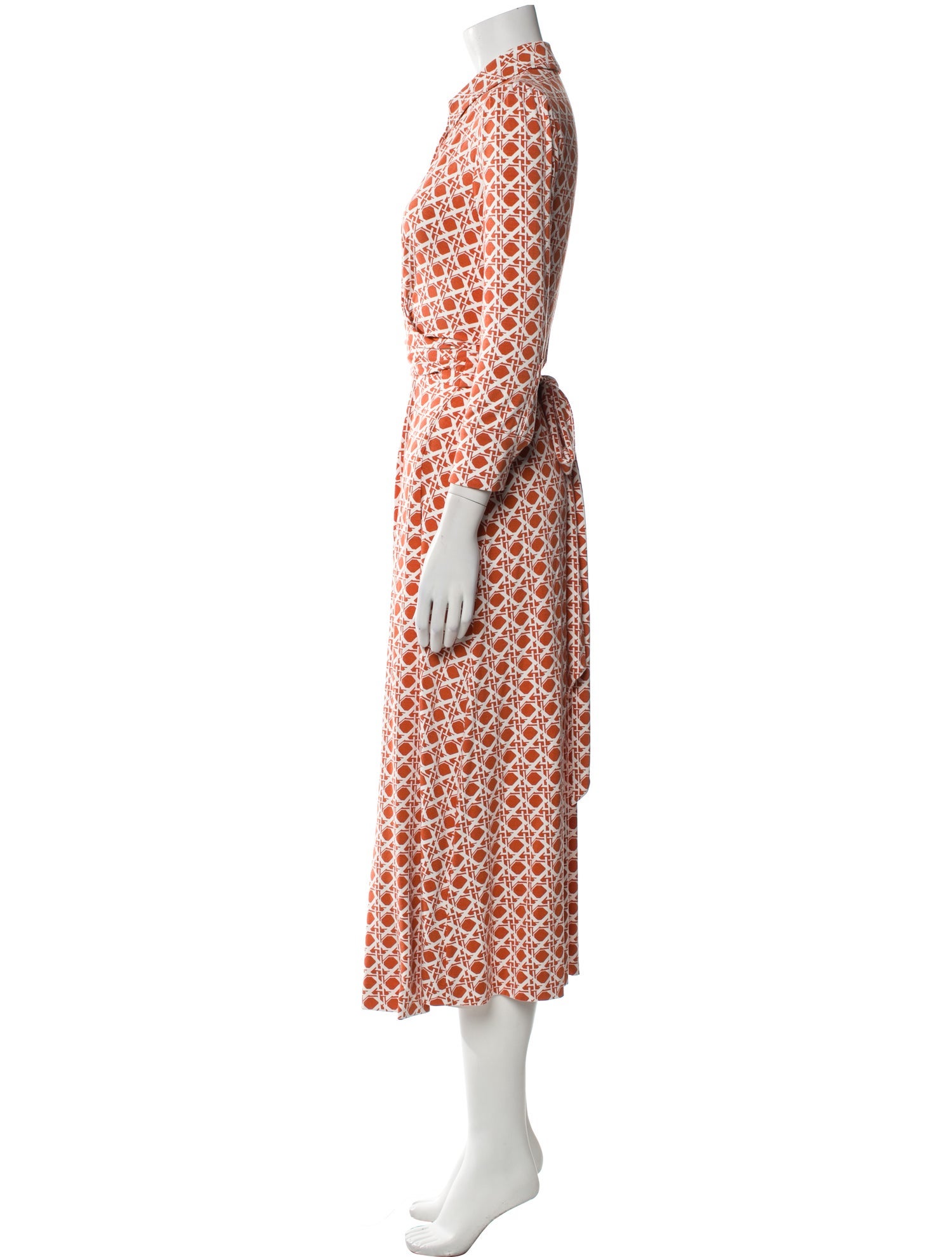 Diane von Furstenberg Printed Long Dress