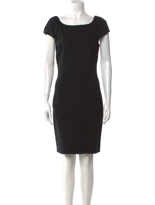 Diane von Furstenberg Scoop Neck Knee-Length Dress
