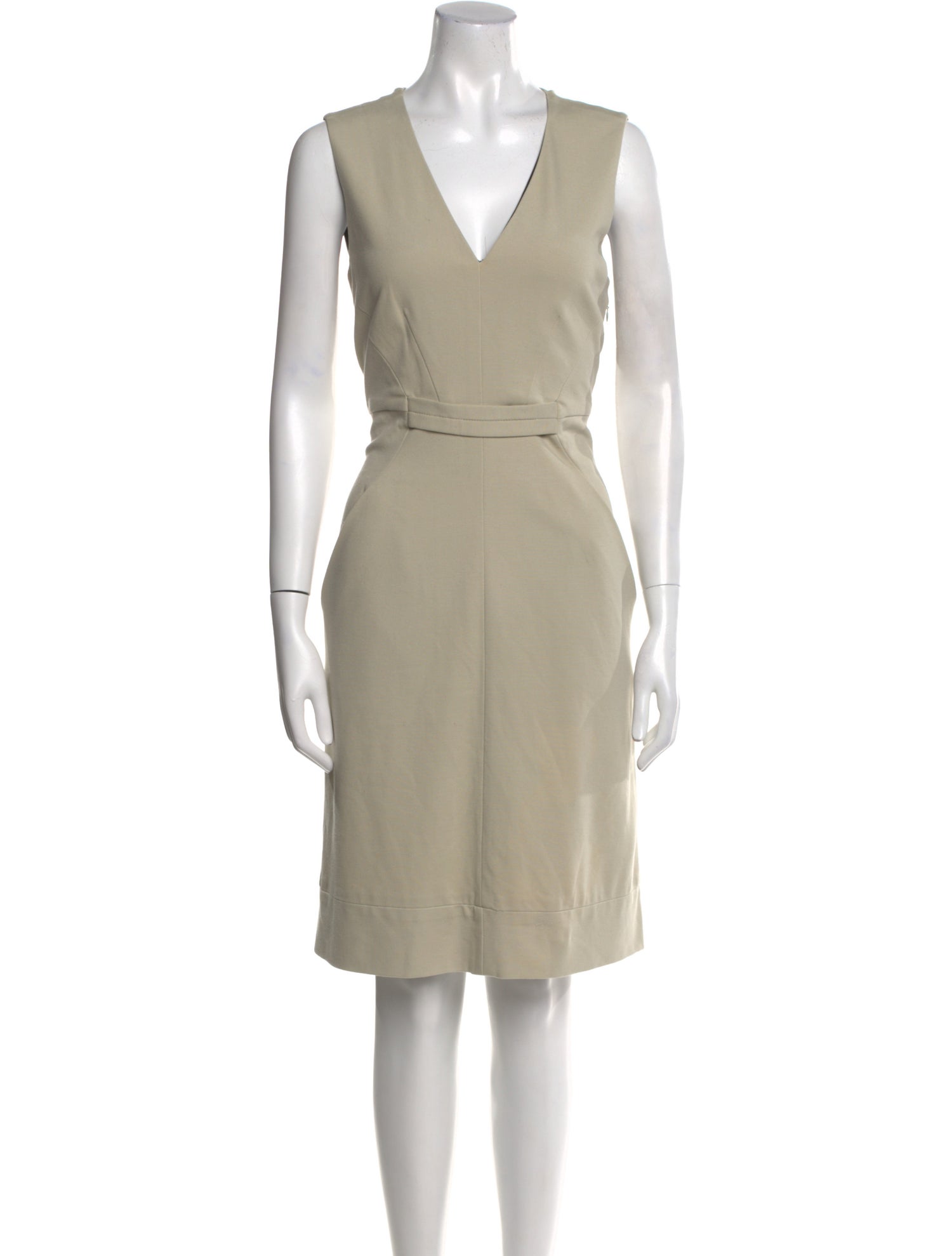 Diane von Furstenberg V-Neck Knee-Length Dress