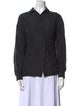 Diane von Furstenberg Silk Long Sleeve Button-Up Top