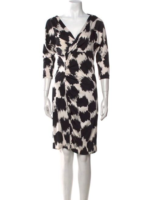 Diane von Furstenberg Silk Knee-Length Dress