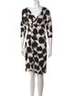 Diane von Furstenberg Silk Knee-Length Dress