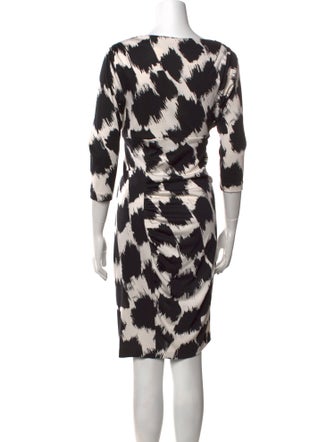 Diane von Furstenberg Silk Knee-Length Dress