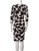 Diane von Furstenberg Silk Knee-Length Dress