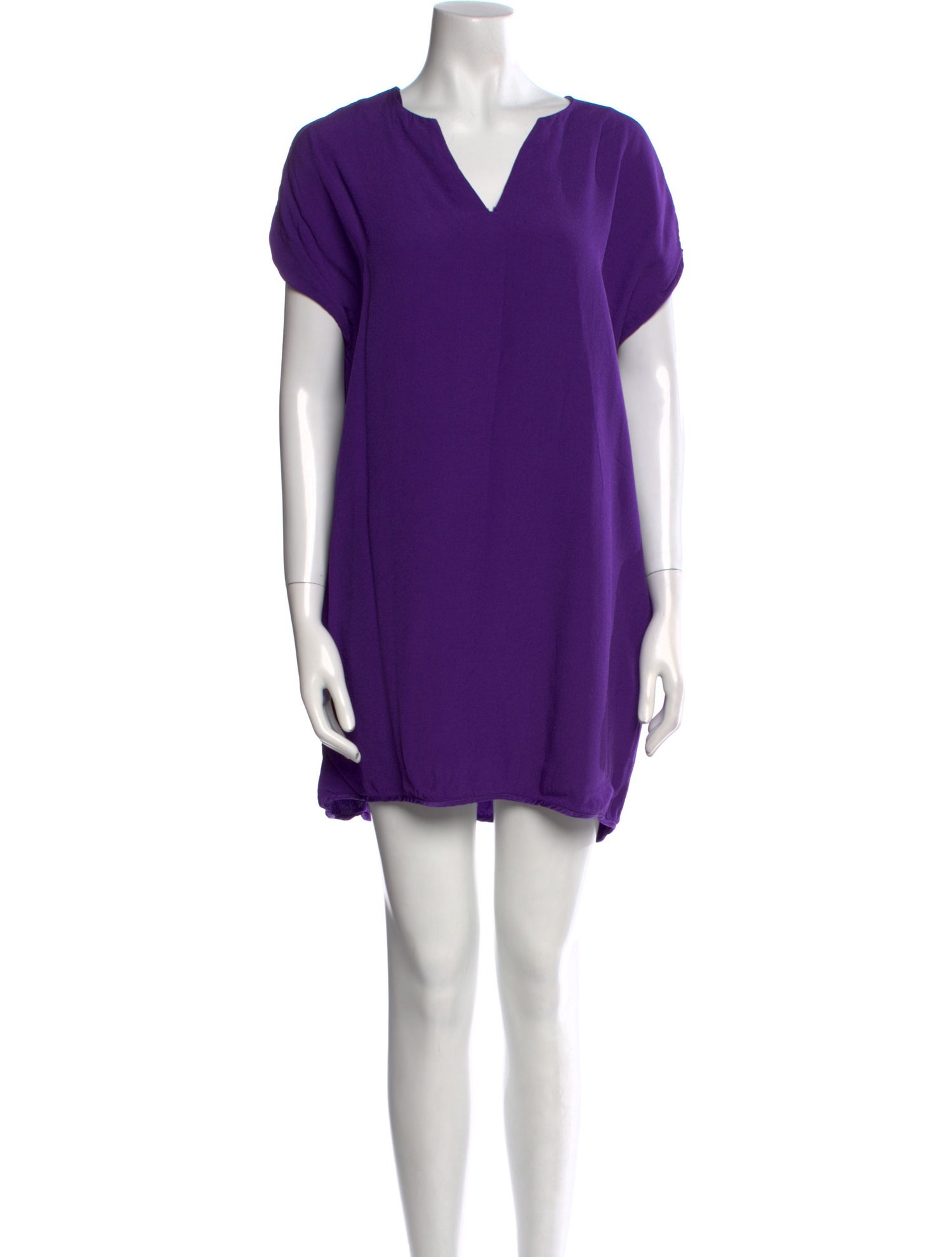 Diane von Furstenberg V-Neck Mini Dress