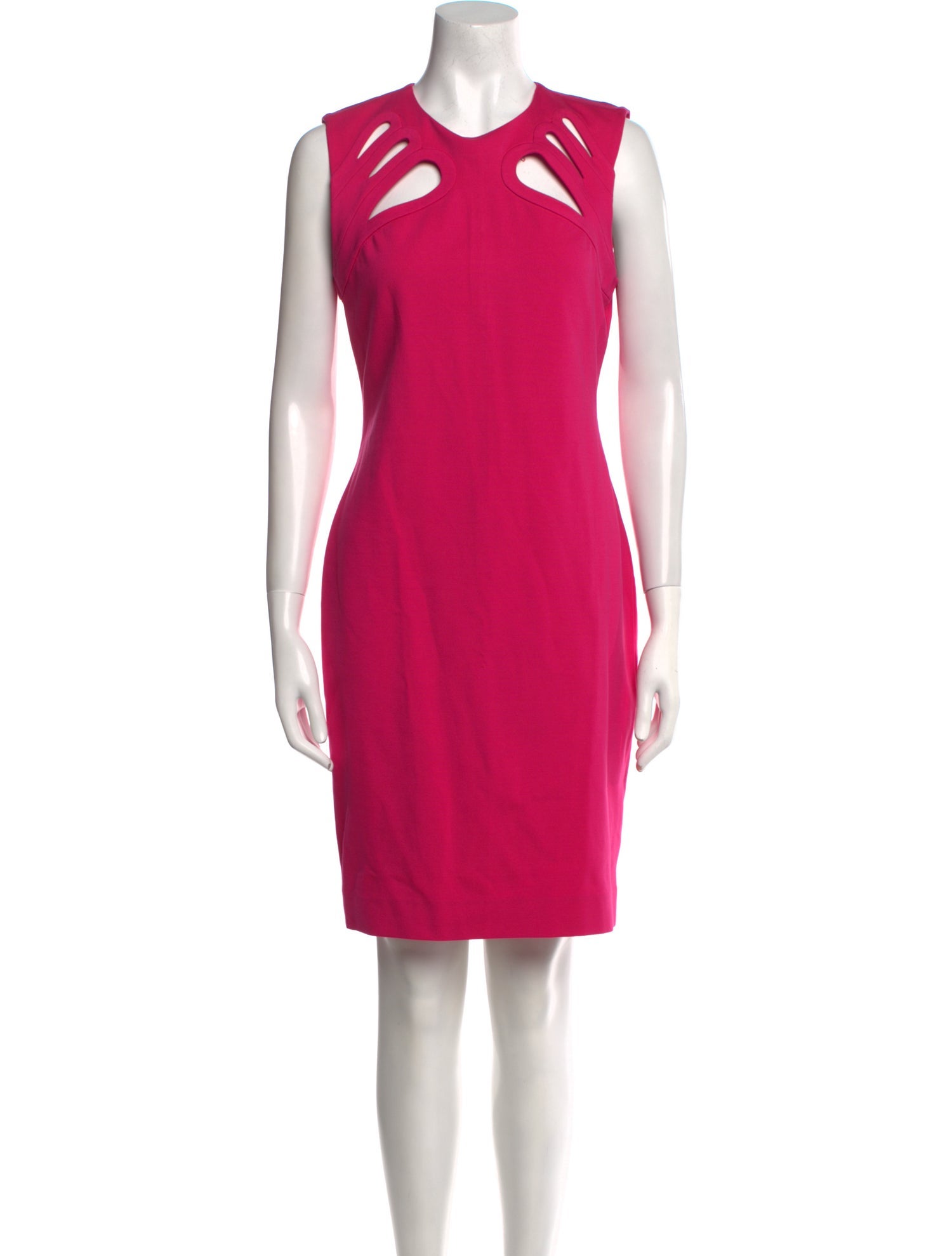 Diane von Furstenberg Crew Neck Knee-Length Dress