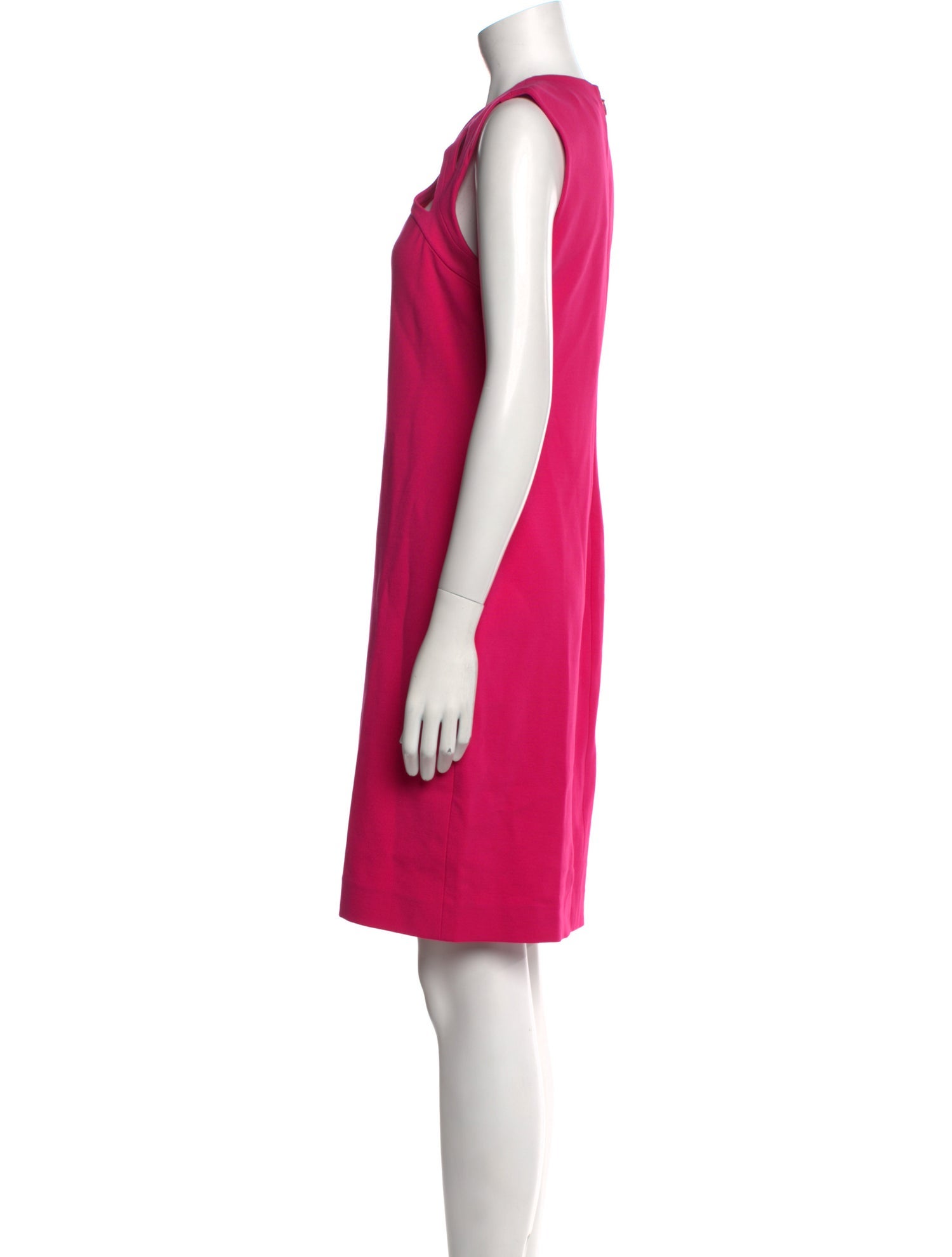 Diane von Furstenberg Crew Neck Knee-Length Dress