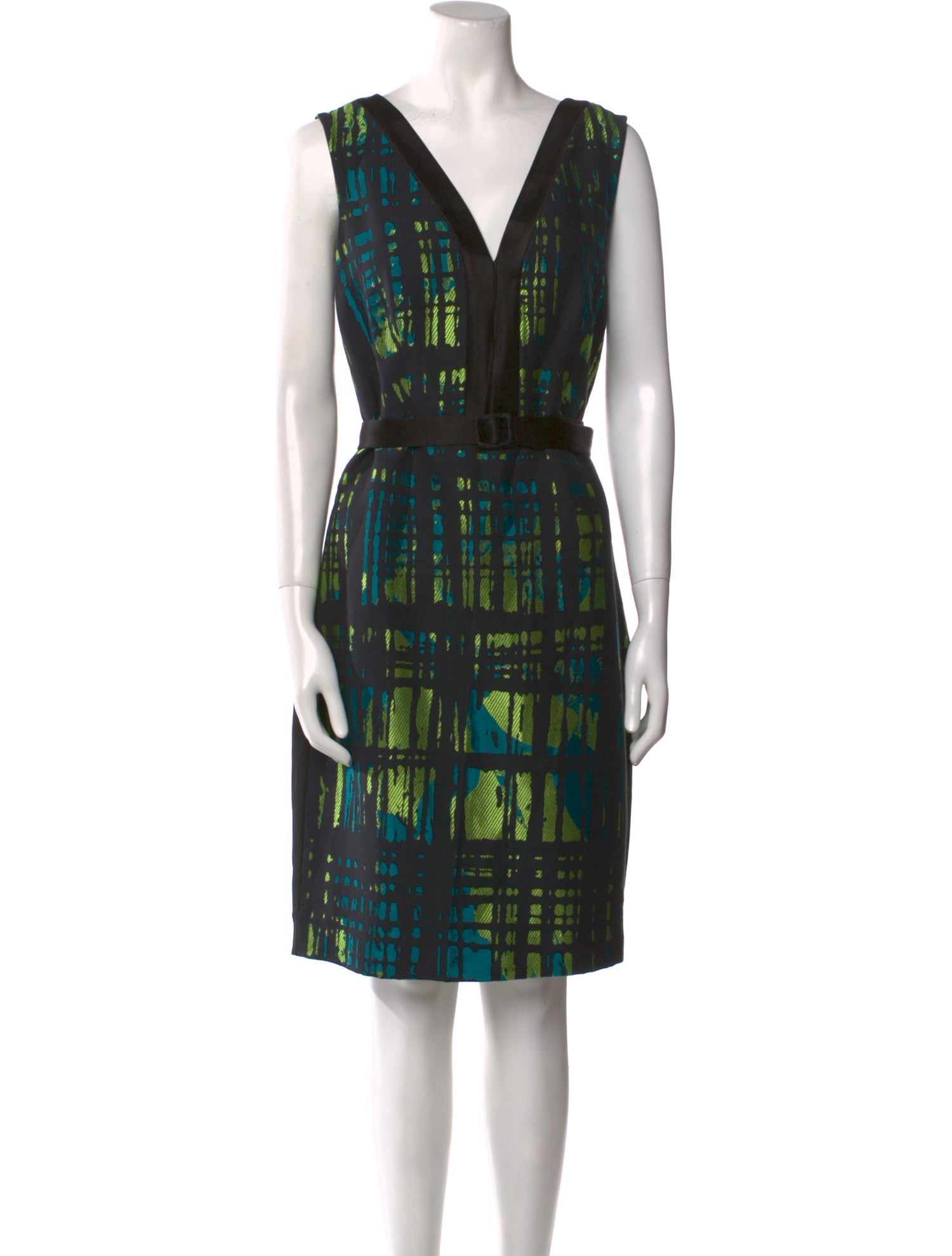 Diane von Furstenberg Printed Knee-Length Dress