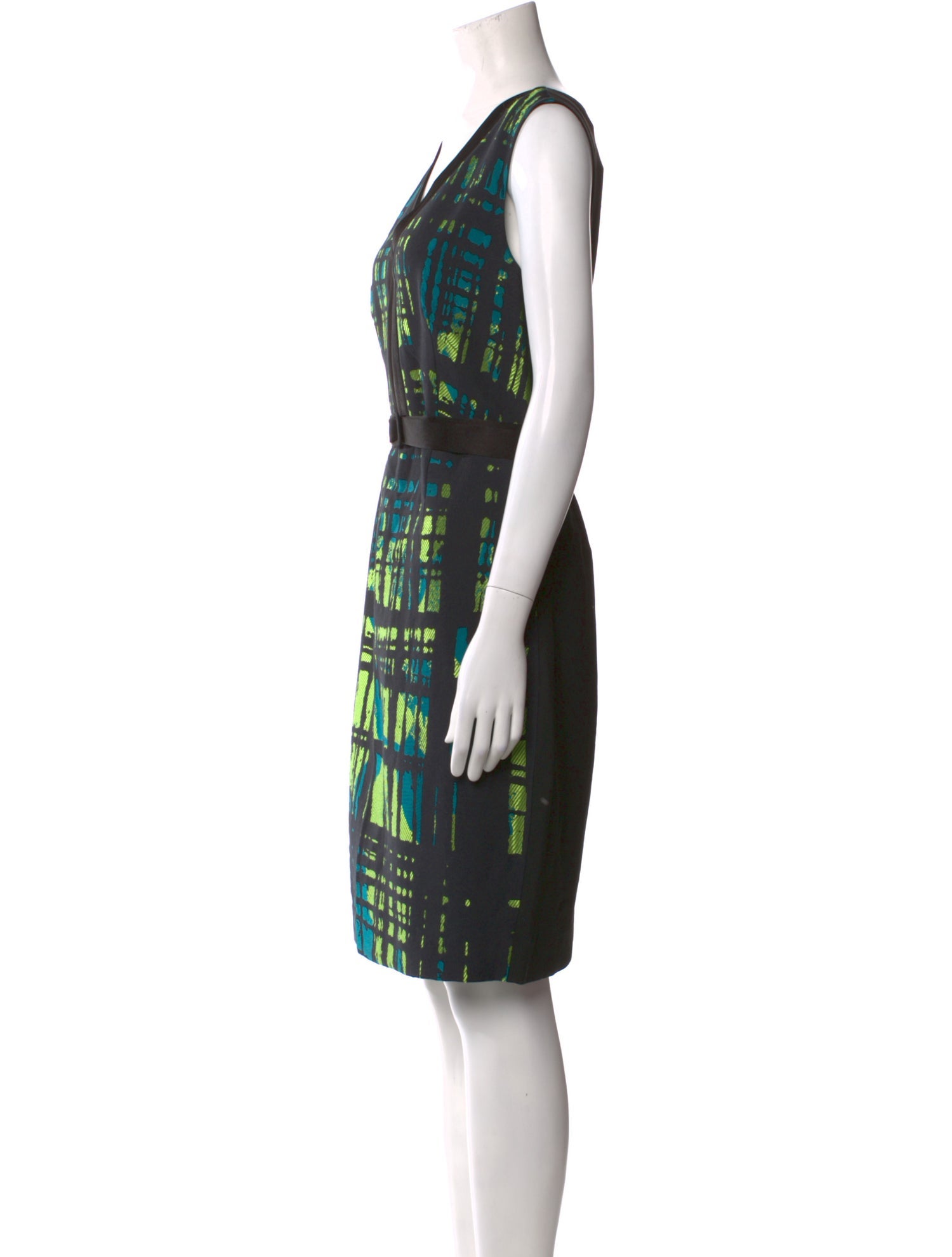 Diane von Furstenberg Printed Knee-Length Dress