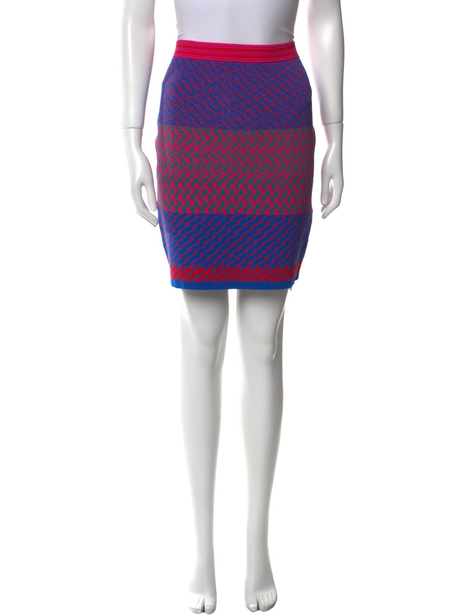 Diane von Furstenberg Printed Mini Skirt
