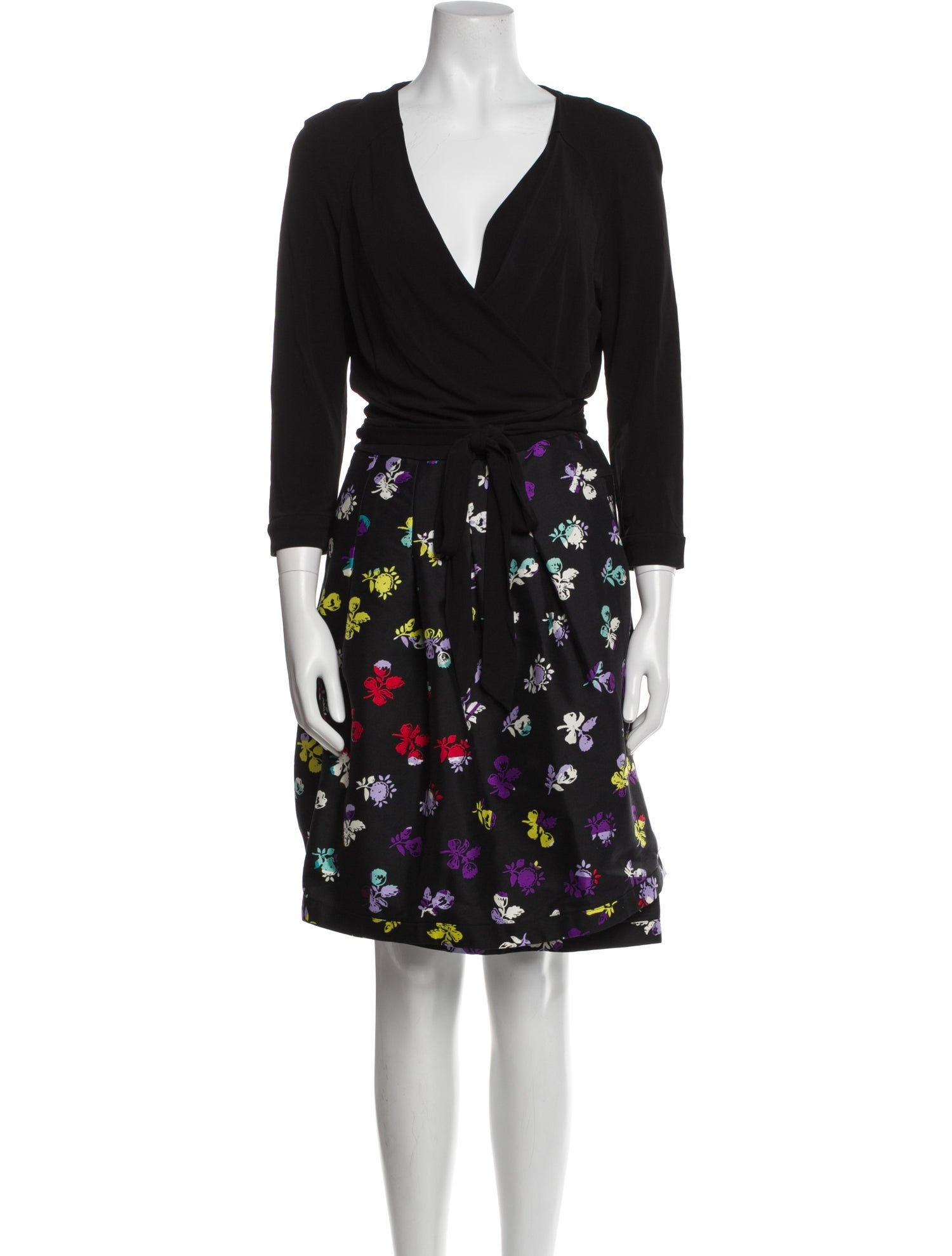 Diane von Furstenberg Wool Knee-Length Dress