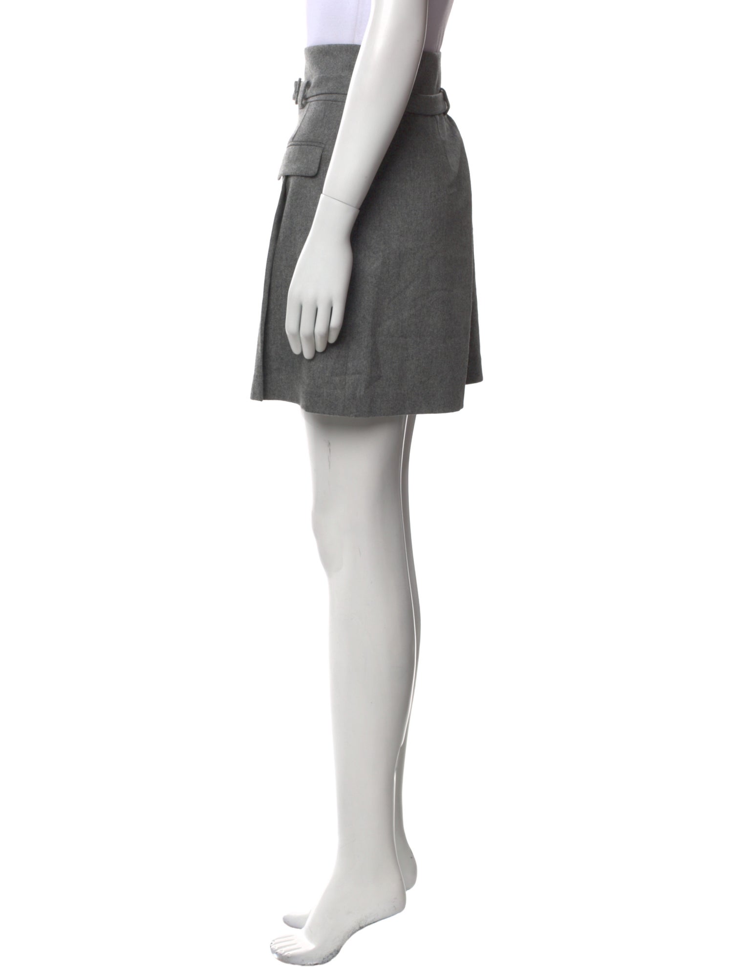 Diane von Furstenberg Wool Mini Shorts w/ Tags