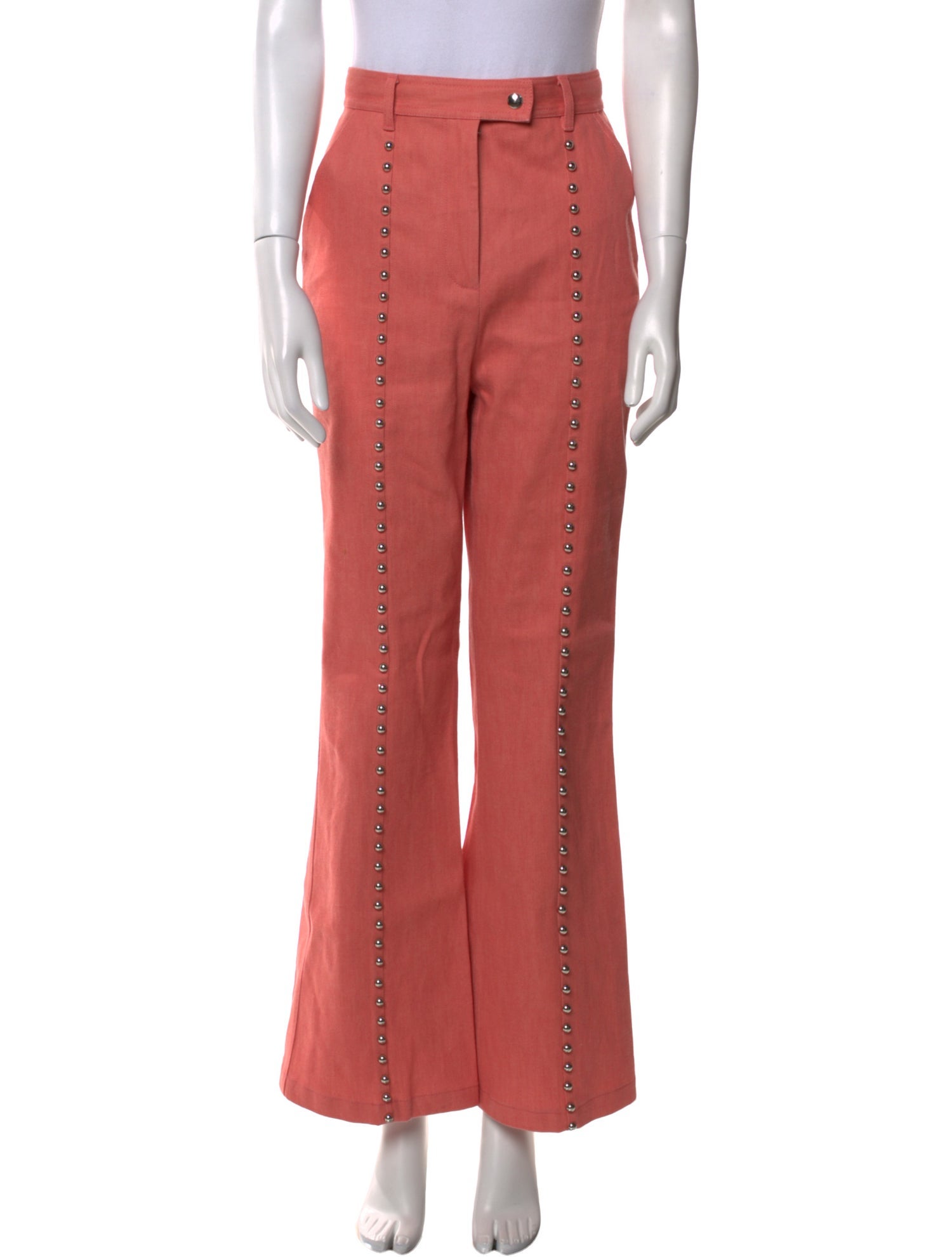 Diane von Furstenberg High-Rise Wide Leg Jeans