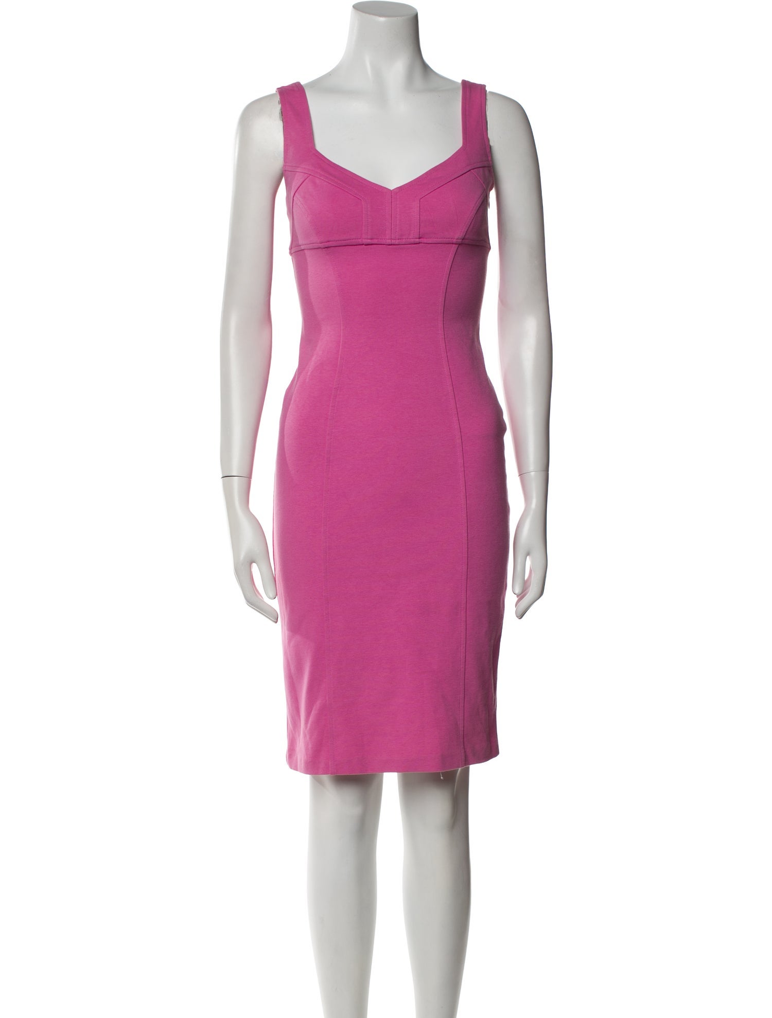 Diane von Furstenberg V-Neck Mini Dress